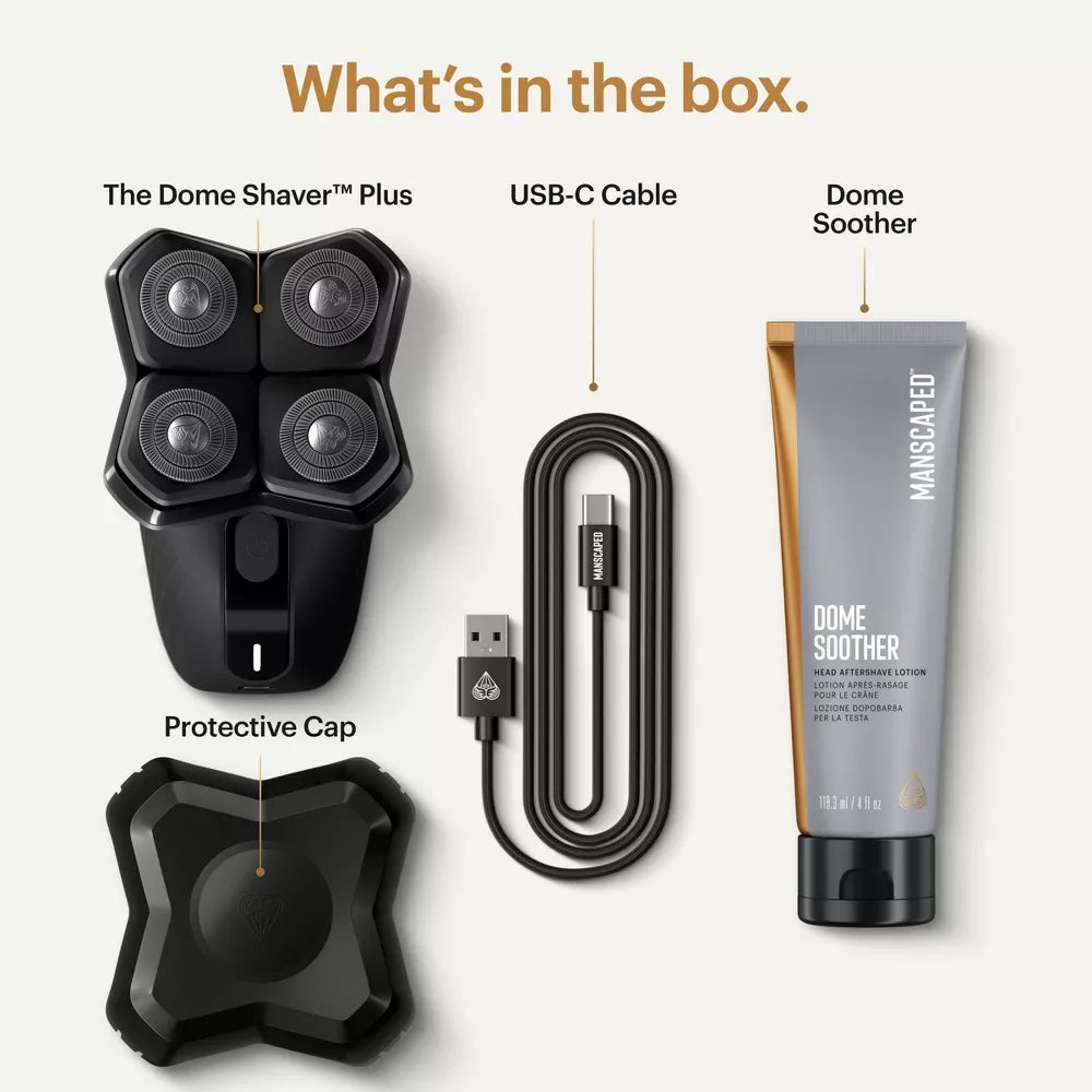 MANSCAPED Dome Shaver Plus Essentials Kit